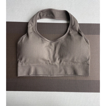 Soutien-Gorge Sans Couture à Col Halter "Limitless" - Spandex Élastique et Respirant pour Femmes, Confort et Maintien, Idéal pour le Fitness et le Yoga - BLACKBEARD OUTDOOR INDUSTRIES