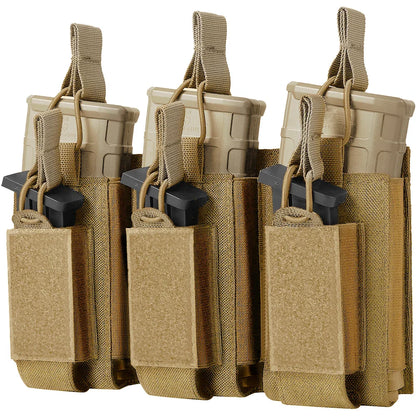 Triple Magazine Pouch Molle Mag Bag – Porte-chargeurs tactique polyvalent - BLACKBEARD OUTDOOR INDUSTRIES