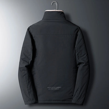Veste Homme Hiver 2025 — Manteau Chaud Épais en Polaire Coupe Classique - BLACKBEARD OUTDOOR INDUSTRIES