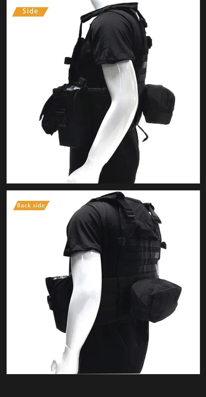 Gilet Tactique Militaire 6094 – Airsoft, Chasse, Armée, Wargame - BLACKBEARD OUTDOOR INDUSTRIES
