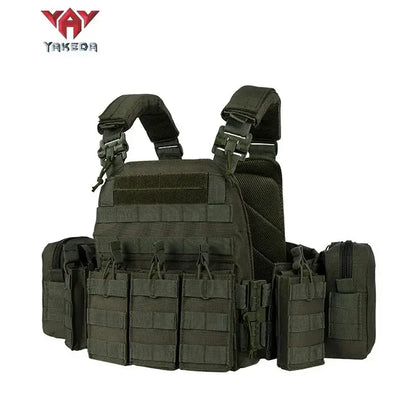 YAKEDA  chaleco Plate Carrier Vest Quick Release 1000D Nylon Molle Ma boutique