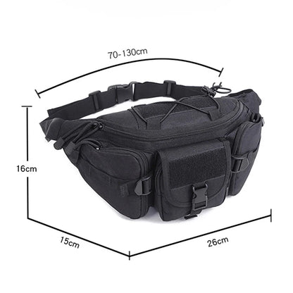 Sac Tactique Ceinture Outdoor – Étanche et Camouflage - BLACKBEARD OUTDOOR INDUSTRIES