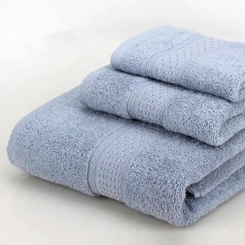 Serviette Visage 100% Coton – Absorbante, Microfibre Pure, Lavable à la Main ou en Machine, Pour Salle de Bain, Maison, Hôtel, Adulte - BLACKBEARD OUTDOOR INDUSTRIES