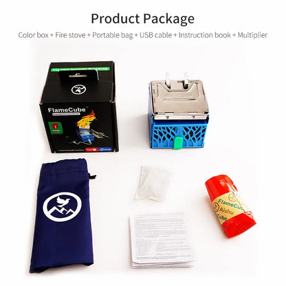 Mini Réchaud de Camping Portable – Survival Stove avec Générateur Thermoélectrique et Powerbank - BLACKBEARD OUTDOOR INDUSTRIES