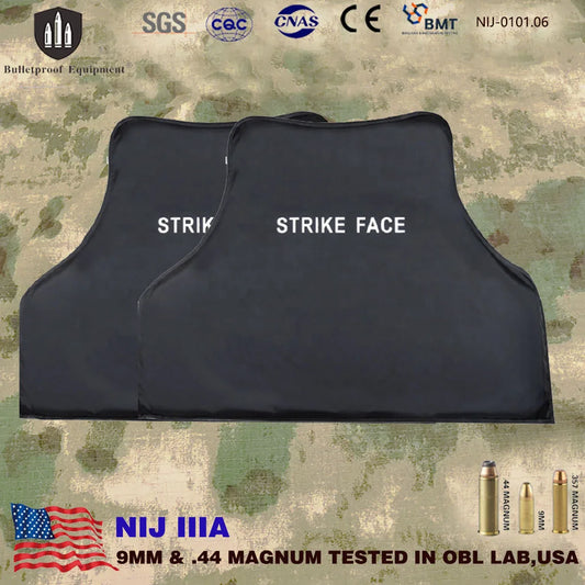 Plaques Balistiques Soft PE Aramide NIJ Niveau IIIA - BLACKBEARD OUTDOOR INDUSTRIES