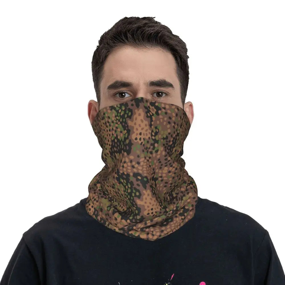 Tiger Stripe Camo – Bandeau Tour de Cou Hiver Multifonction pour Hommes et Femmes | Parfait pour Randonnée, Cyclisme, Sports Outdoor et Usage Quotidien - BLACKBEARD OUTDOOR INDUSTRIES
