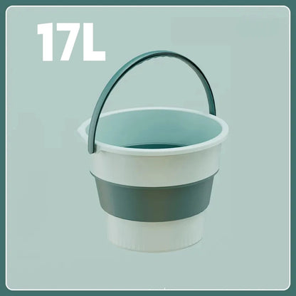 Seau Pliable avec Couvercle 5L / 10L / 17L — Seau Multi-Usages Portable pour Camping, Voiture, Pêche, Maison - BLACKBEARD OUTDOOR INDUSTRIES