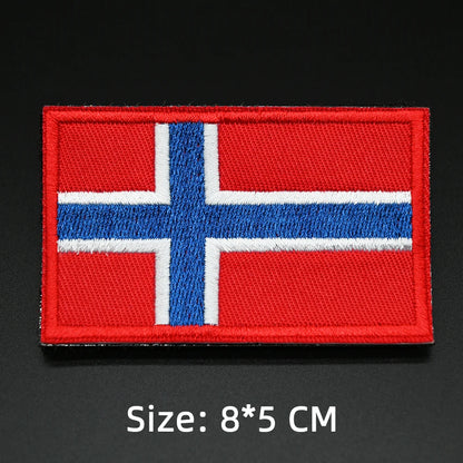 Patches Drapeaux Brodés Tactiques – international - BLACKBEARD OUTDOOR INDUSTRIES