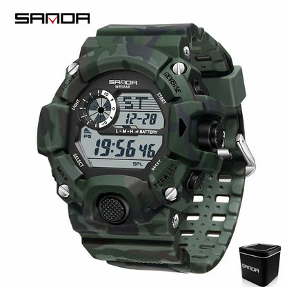 SANDA 2183 – Montre Électronique Homme - BLACKBEARD OUTDOOR INDUSTRIES