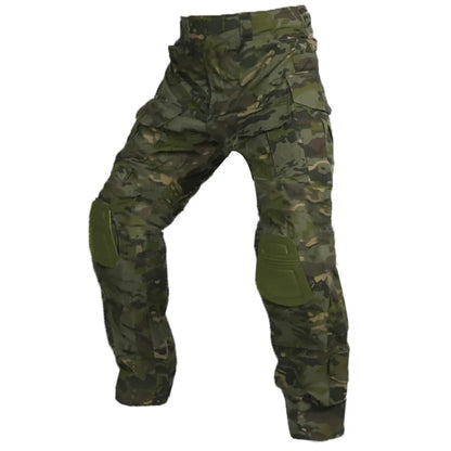 Pantalon Cargo Tactique Camouflage Multicam avec Genouillères – Homme/Femme - BLACKBEARD OUTDOOR INDUSTRIES