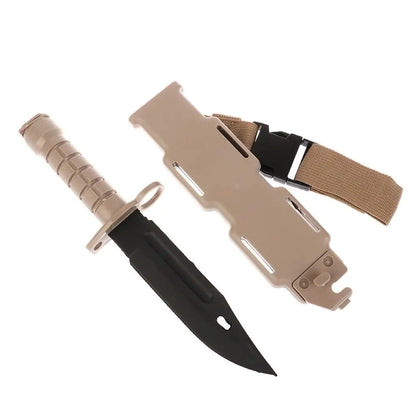Couteau M9 en Caoutchouc – Réplique pour Airsoft, Entraînement, Arts Martiaux, Cosplay & Halloween Ma boutique