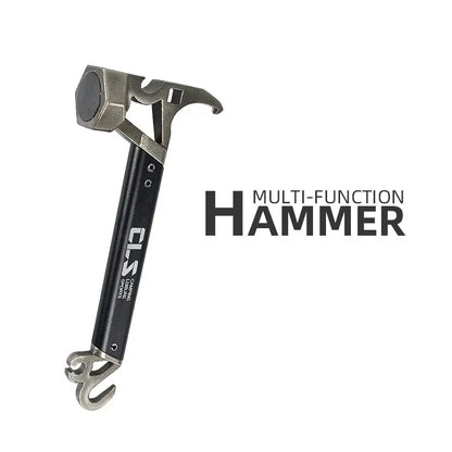 Marteau Mini Multifonction CLS - Outil de Survie Compact en Acier Inoxydable - BLACKBEARD OUTDOOR INDUSTRIES