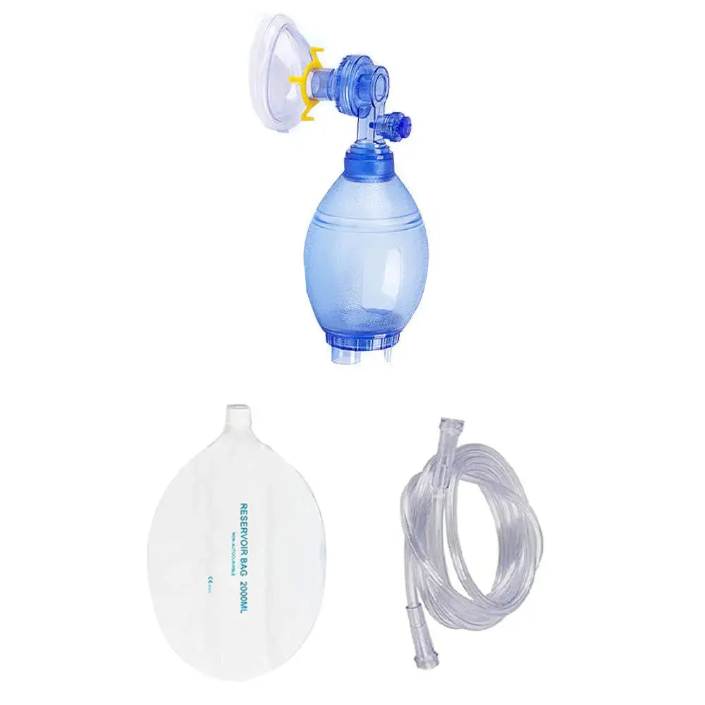Manuel de Premiers Secours – Ambu Bag PVC Manuel pour Adulte/Enfant/Nourrisson avec Réservoir (2000ml/1600ml) Ma boutique
