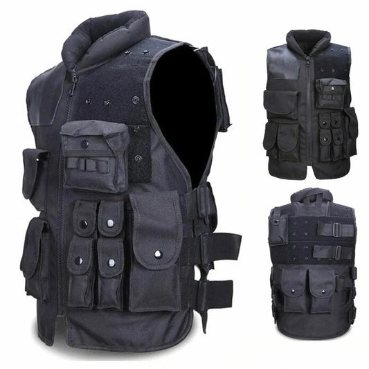 Gilet Tactique d’Intervention Type SWAT / SAS – Modèle Adulte & Enfant Ma boutique