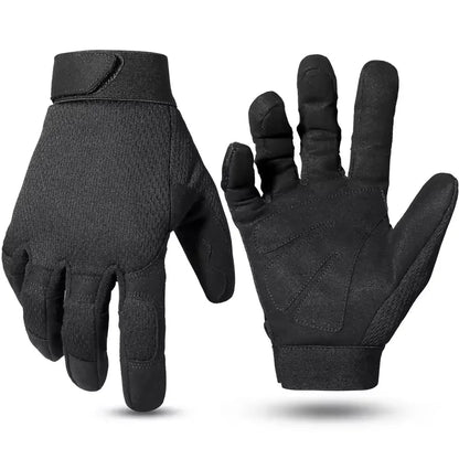 Gants Tactiques à Doigts Complets – Compatibles avec Écran Tactile pour Hommes et Femmes | Combat, Tir, Chasse, Sports de Plein Air, Travail - BLACKBEARD OUTDOOR INDUSTRIES