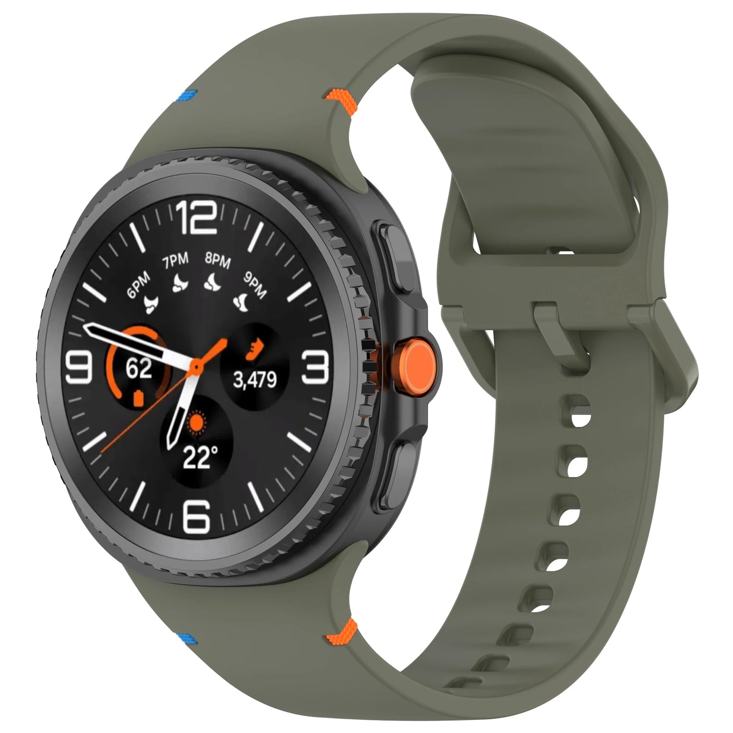 Bracelet en Silicone Original pour Samsung Galaxy Watch 8 – Confort et Élégance BLACKBEARD OUTDOOR INDUSTRIES