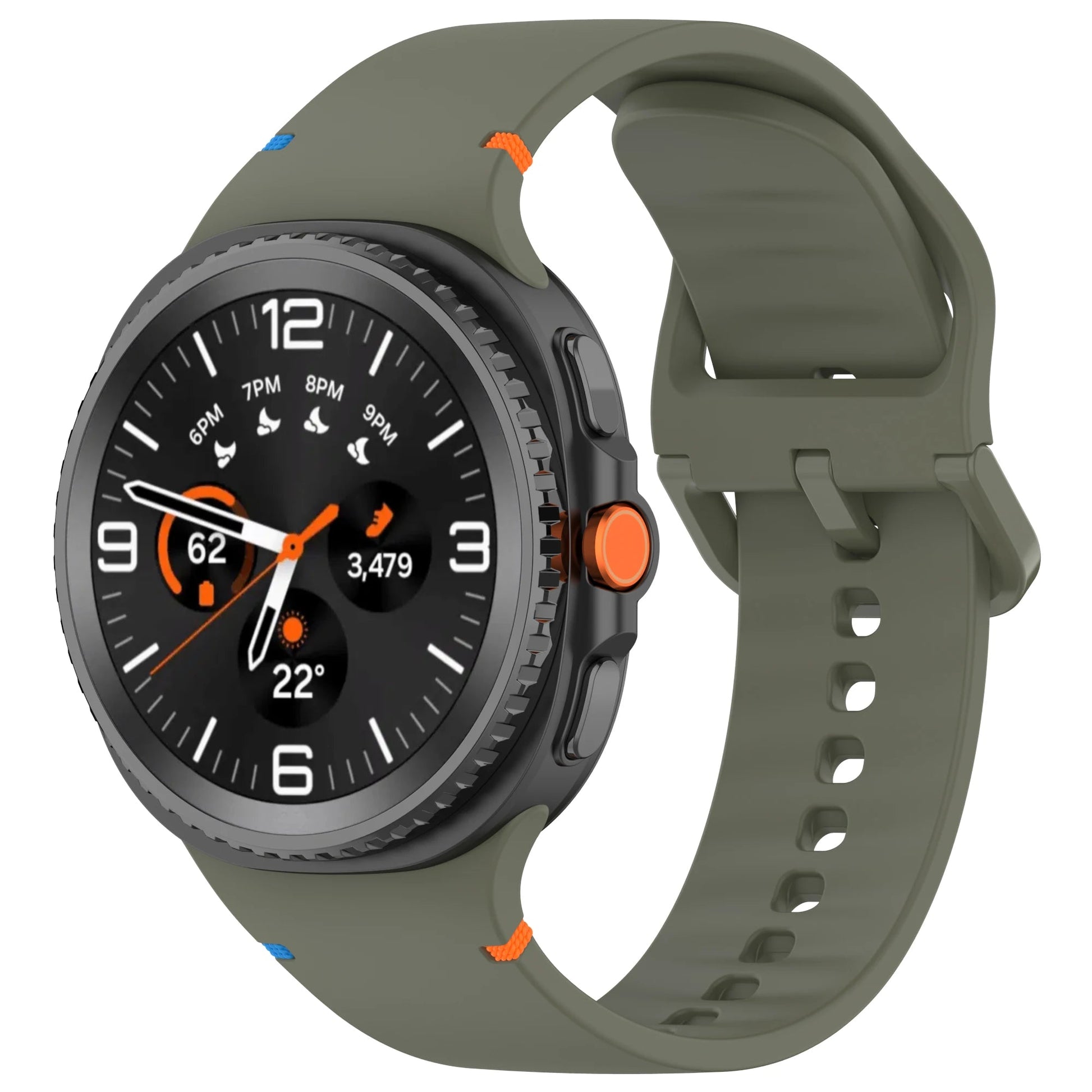 Bracelet en Silicone Original pour Samsung Galaxy Watch 8 – Confort et Élégance BLACKBEARD OUTDOOR INDUSTRIES