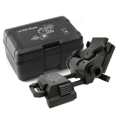 Support Métallique L4 G24 NVG – Montage Wilcox pour Jumelles de Vision Nocturne PVS-15 / PVS-18 / GPNVG-18 - BLACKBEARD OUTDOOR INDUSTRIES
