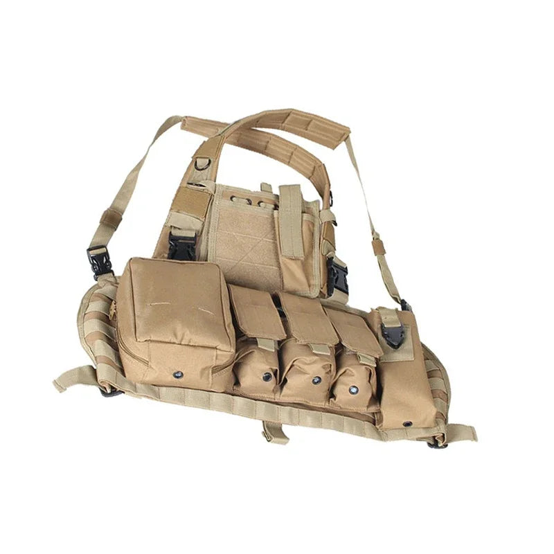 Chest Rig Tactique “Apron” – Wolf Enemy Performance professionnelle – Polyvalence outdoor – Design opérationnel Ma boutique