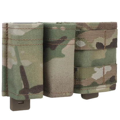 Tactical Outdoor Double Stack Magazine Pouch 5.56 & 9mm – MOLLE Compatible Ma boutique