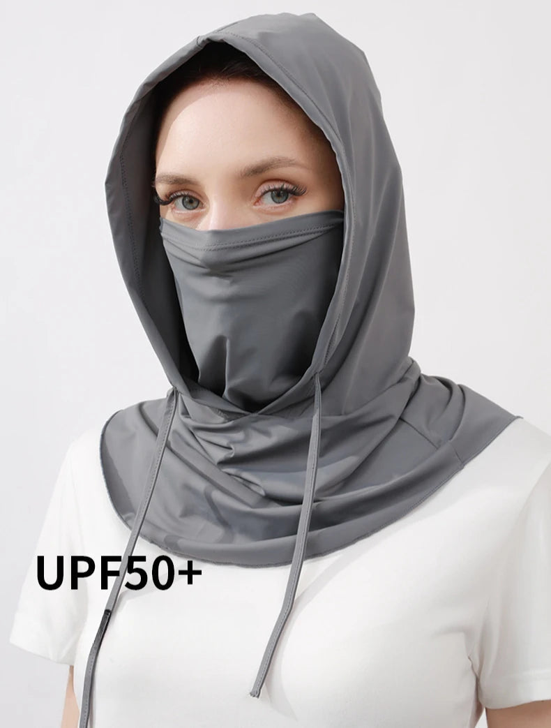 Balaclava Men Women Face Mask Sun/UV Protection Breathable Long Neck Covers Ma boutique