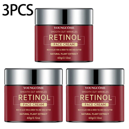 Crème Visage Raffermissante au Rétinol – Anti-Âge, Hydratante & Éclaircissante - BLACKBEARD OUTDOOR INDUSTRIES
