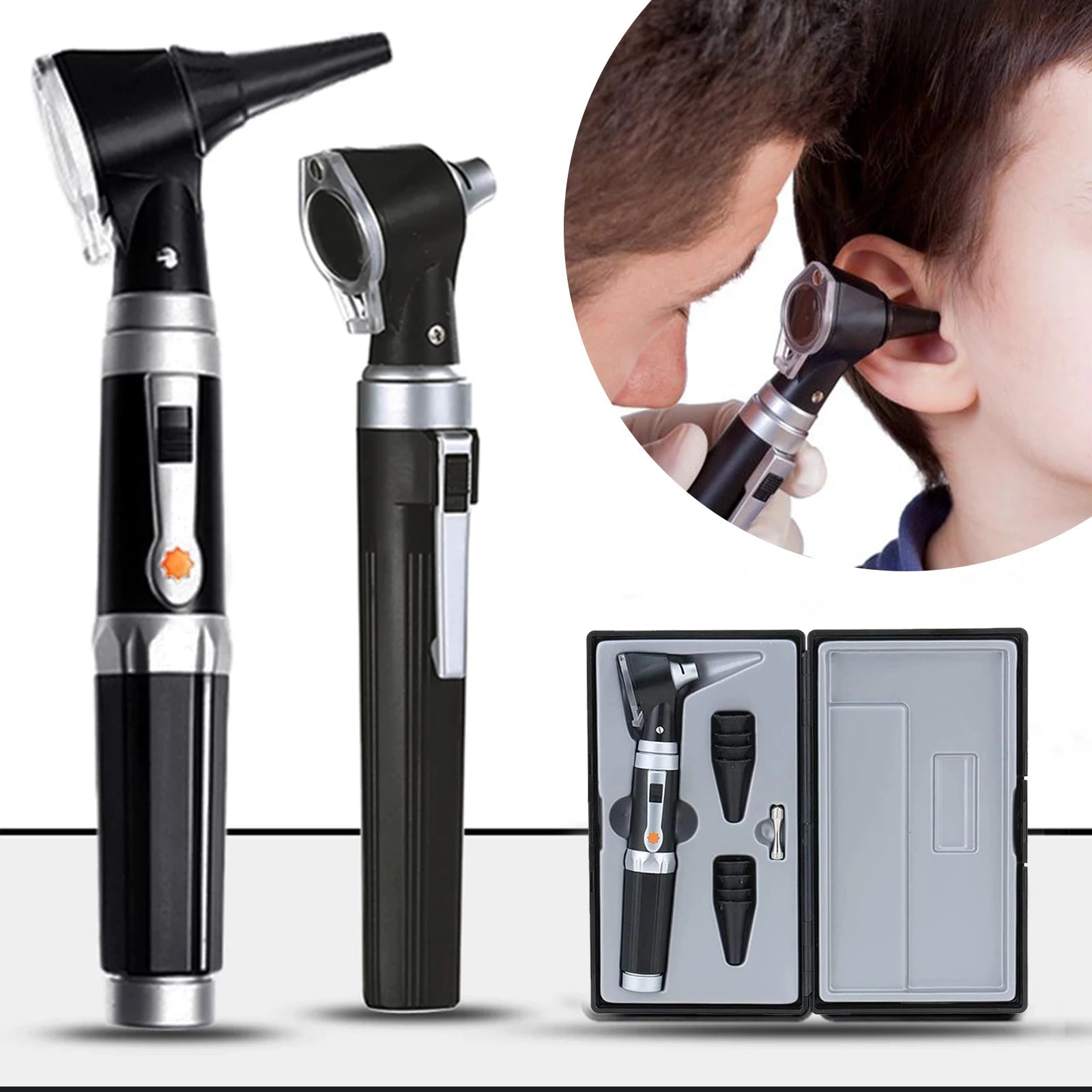 Otoscope - Ear Scope with Light, Ear Infection Detector,Perfect for Nursing & Medical Students for Kids and Adults & Pets BLACKBEARD OUTDOOR INDUSTRIES
