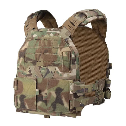 Gilet Tactique KZ Plate Carrier - Profil Bas, Léger, Ajustable, avec MOLLE et Système de Libération Rapide – Gilet de Combat pour Airsoft et Chasse - BLACKBEARD OUTDOOR INDUSTRIES