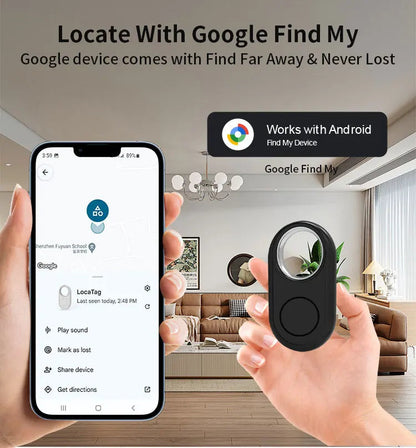 GPS Tracker for Samsung Phones Android Google Find My Device Bluetooth Locator Finder Global Positioning Anti-lost Smart Tag BLACKBEARD OUTDOOR INDUSTRIES