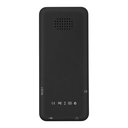 Lecteur MP3 Portable HiFi P3 avec Écran TFT 1,8’’ Bluetooth 5.4 | Haut-parleur intégré | Lecture Vidéo | Radio FM | Enregistreur Vocal | Lecteur E-Book - BLACKBEARD OUTDOOR INDUSTRIES