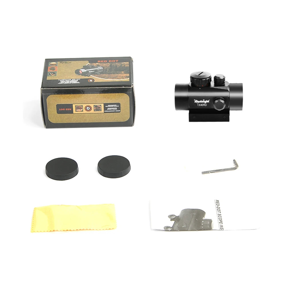 Bestsight™ 1x40mm Red Dot Reflex Sight — Précision et Fiabilité - BLACKBEARD OUTDOOR INDUSTRIES
