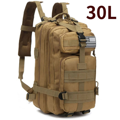 Thuram Sac à Dos Nylon 1000D Imperméable 30L/50L – Trekking, Pêche, Chasse, Camping, Randonnée - BLACKBEARD OUTDOOR INDUSTRIES