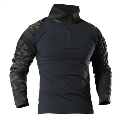 🪖 Chemise de Combat Camouflage Homme – TOMITANY Airsoft | Paintball | Randonnée | Tactique | Manches longues - BLACKBEARD OUTDOOR INDUSTRIES