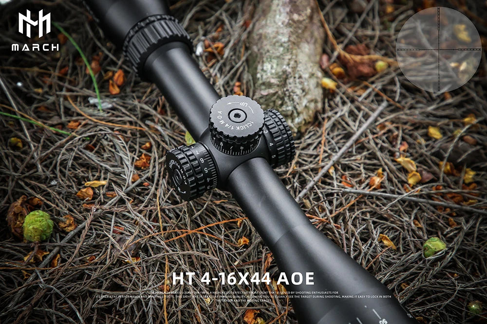 March HT4-16X44AOE Lunette de Visée Tactique - BLACKBEARD OUTDOOR INDUSTRIES
