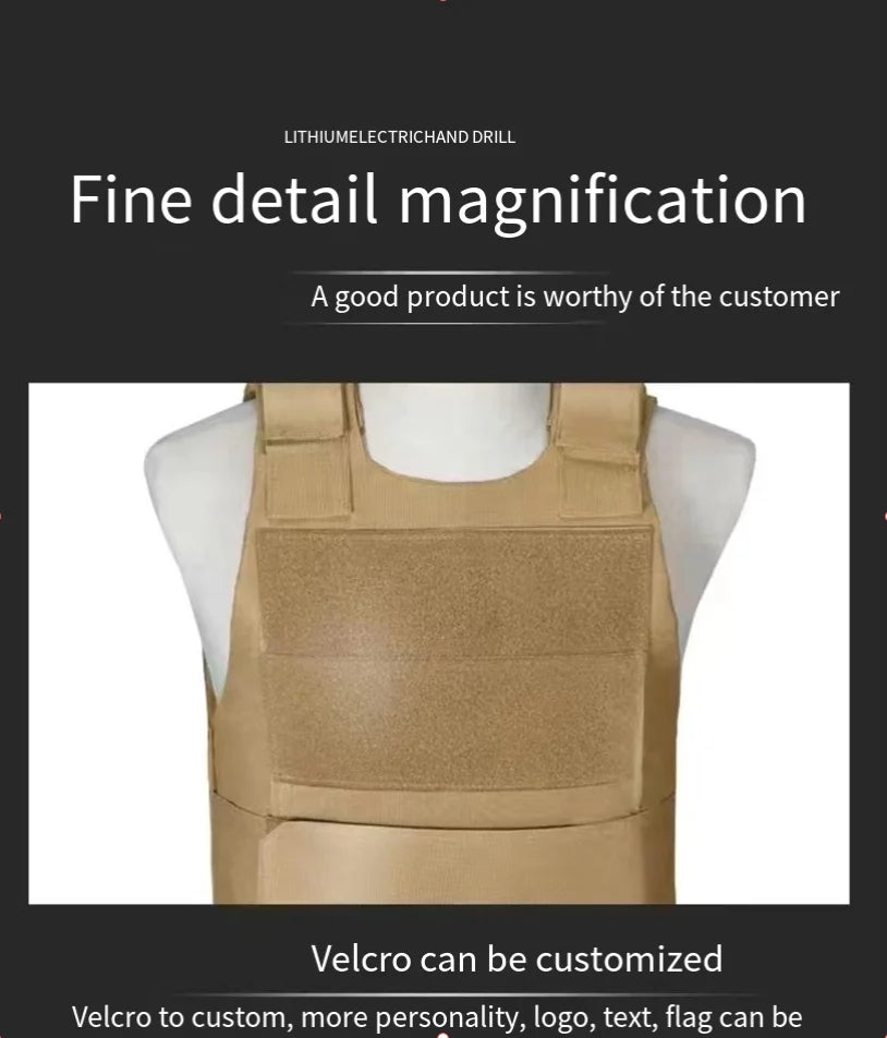 Housse de Gilet Pare-Balles Tactique – Sécurité / Airsoft Ma boutique