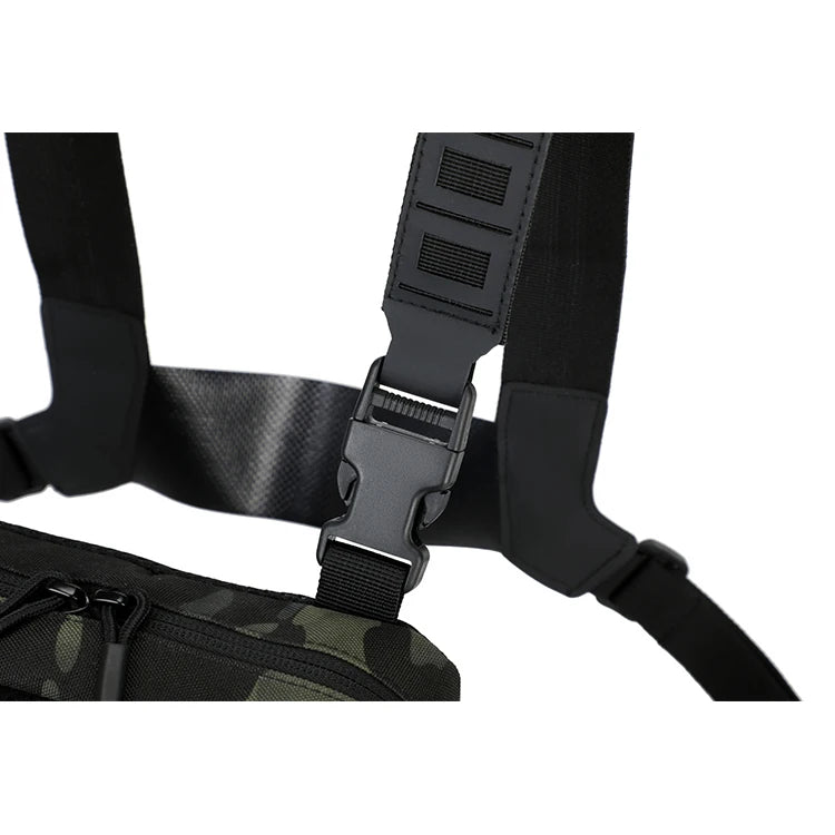 Sac tactique compact à porter sur la poitrine – Unisex, avec multiples poches pour un rangement sécurisé des équipements, accessoires et essentiels - BLACKBEARD OUTDOOR INDUSTRIES