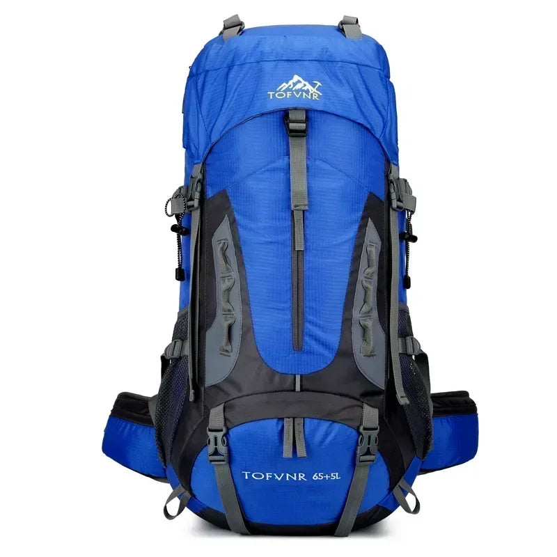 Sac à Dos de Camping 65L – Grande Capacité, Étanche, Unisexe - BLACKBEARD OUTDOOR INDUSTRIES