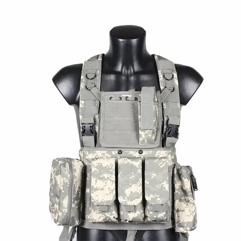 Chest Rig Tactique “Apron” – Wolf Enemy Performance professionnelle – Polyvalence outdoor – Design opérationnel Ma boutique