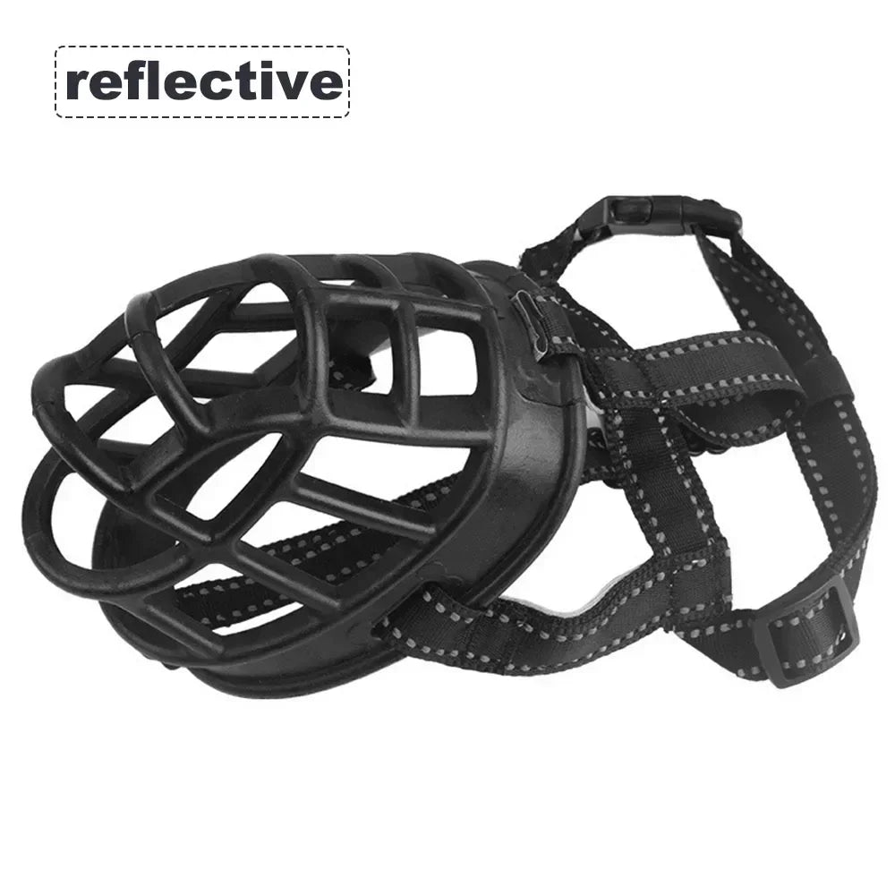 Muselière Souple Type Panier – Anti-Morsure et Anti-Mastication | Pour Labrador, Berger Allemand, Bouledogue Français Ma boutique