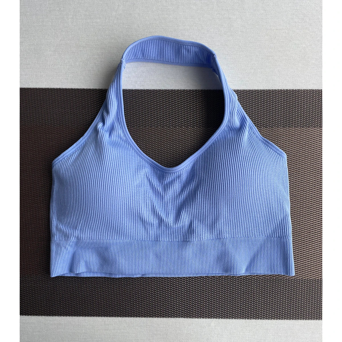 Soutien-Gorge Sans Couture à Col Halter "Limitless" - Spandex Élastique et Respirant pour Femmes, Confort et Maintien, Idéal pour le Fitness et le Yoga - BLACKBEARD OUTDOOR INDUSTRIES