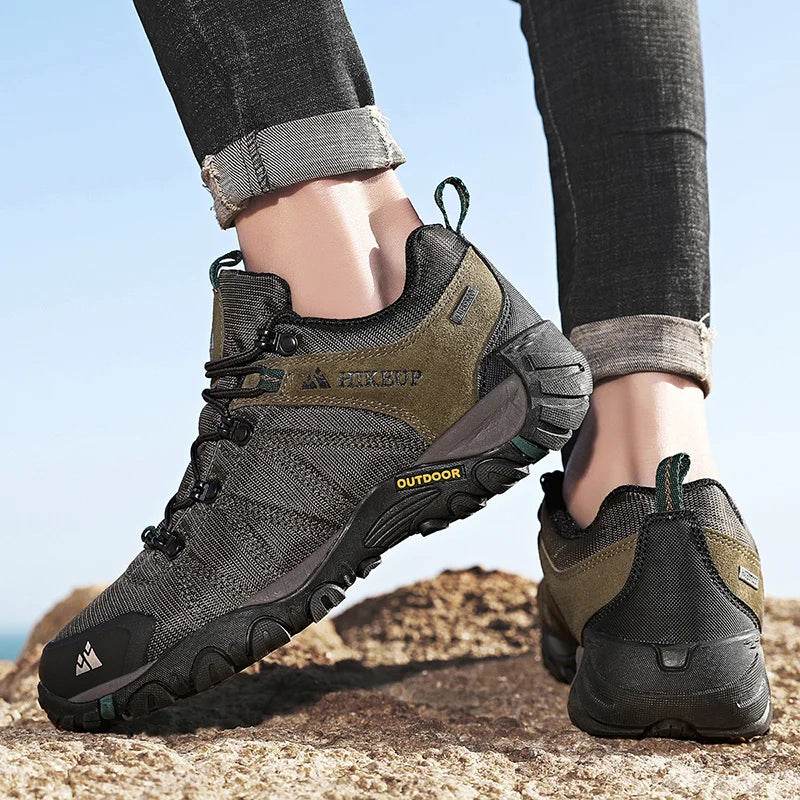 Chaussures de Randonnée Homme HIKEUP – Antidérapantes, Respirantes, Résistantes – Trekking, Escalade, Chasse, Tourisme - BLACKBEARD OUTDOOR INDUSTRIES