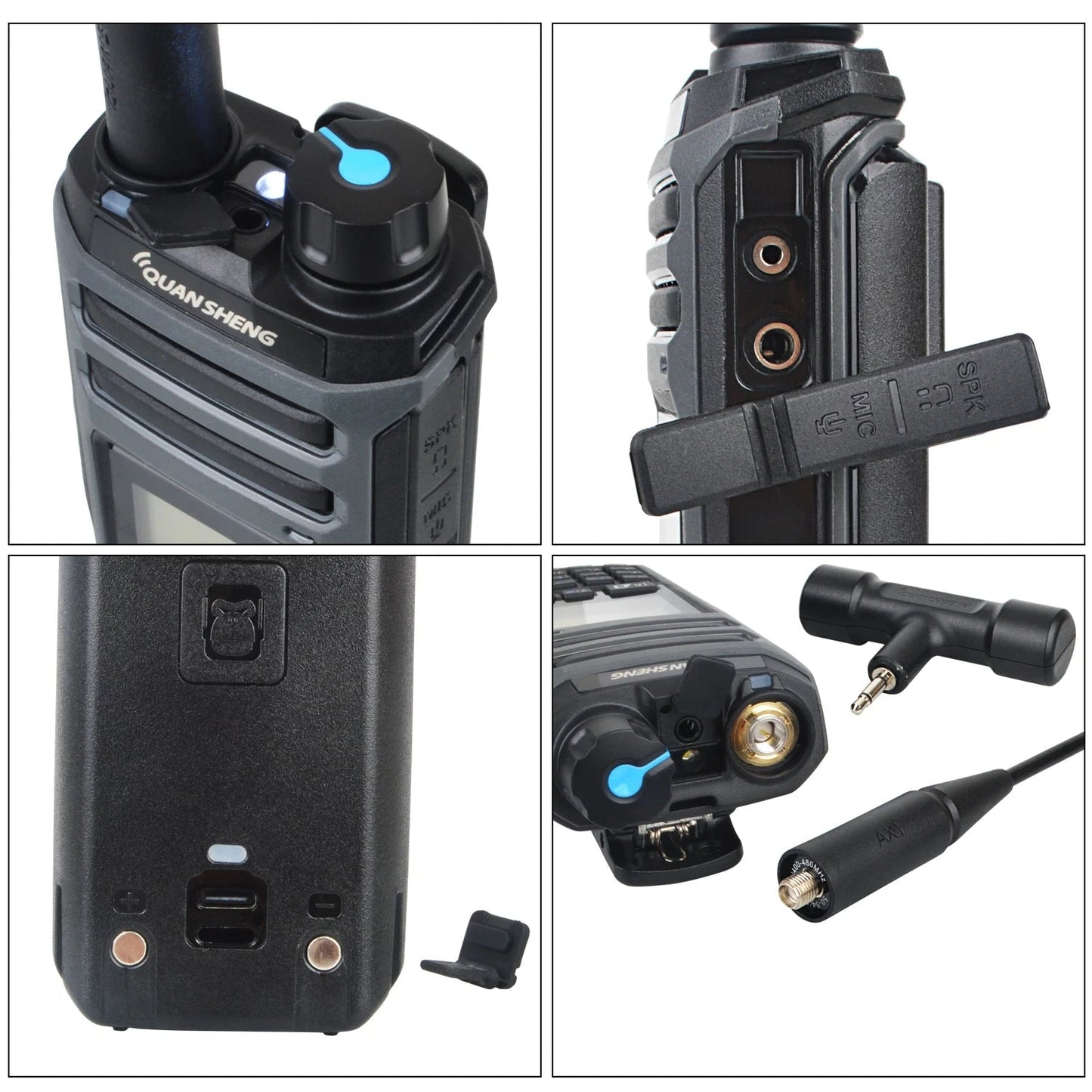 Talkie Walkie Quansheng TK11(5) Digital – Puissance 5-10W | DTMF/CTCSS/DCS | VOX | 10 Sets de Jammers Ma boutique