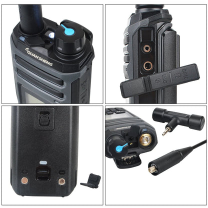 Talkie Walkie Quansheng TK11(5) Digital – Puissance 5-10W | DTMF/CTCSS/DCS | VOX | 10 Sets de Jammers Ma boutique