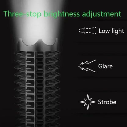 Lampe Tactique de Défense LED avec Fonction Matraque brise vitre l – S131-A/S131-B Ma boutique