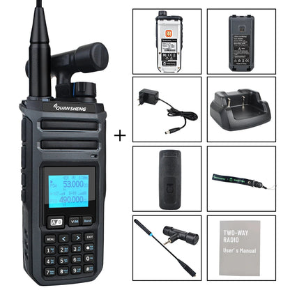Talkie Walkie Quansheng TK11(5) Digital – Puissance 5-10W | DTMF/CTCSS/DCS | VOX | 10 Sets de Jammers Ma boutique