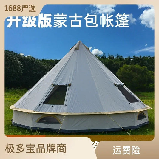 Tente de Luxe Mongolia Yurt pour 6-10 Personnes –  Camping Premium BLACKBEARD OUTDOOR INDUSTRIES