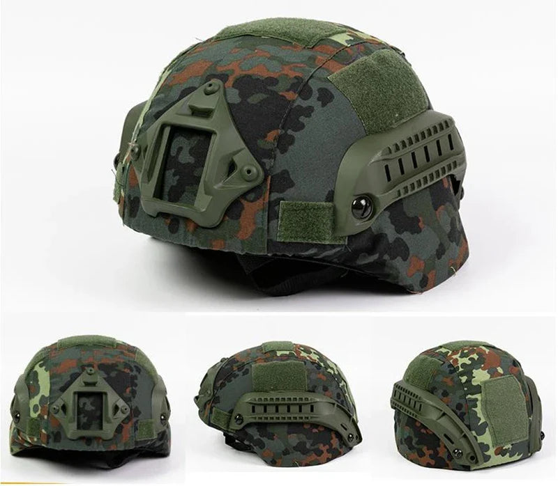 Housse de Casque Multicam pour Casque Tactical MICH 2000 – Airsoft & Tir - BLACKBEARD OUTDOOR INDUSTRIES