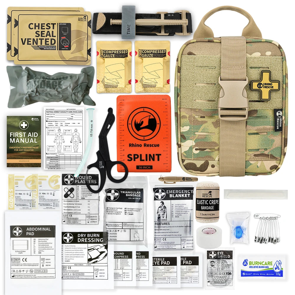 RHINO RESCUE-SE IFAK – Kit de Premiers Secours Tactique Complet Ma boutique