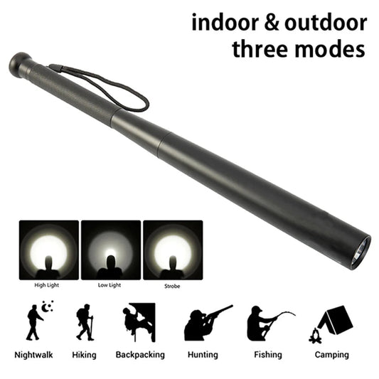Lampe Torche de Défense - Batte de Baseball avec Éclairage LED Ma boutique