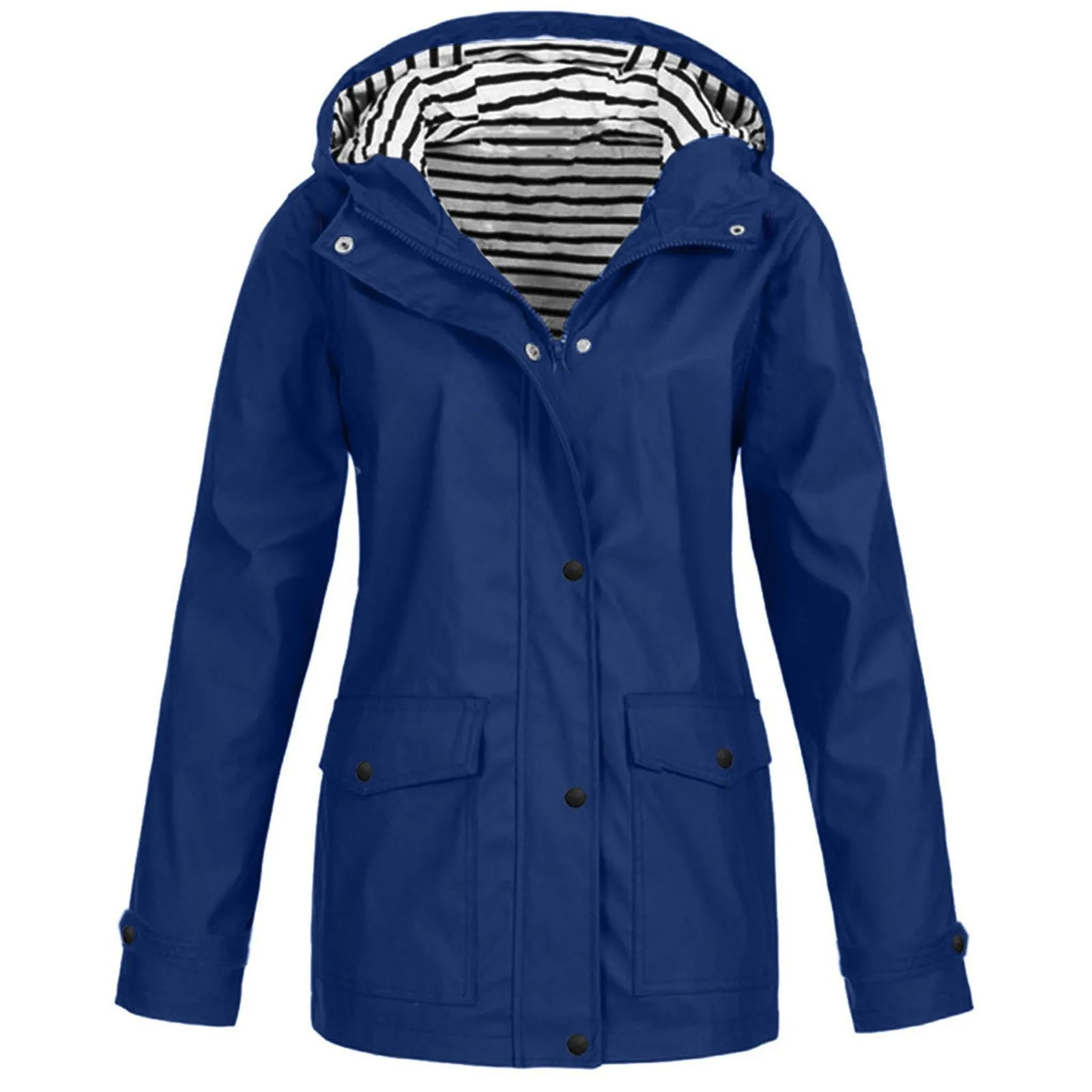 Veste Imperméable et Thermorégulatrice pour Femme - Coupe-Vent avec Capuche, Idéale pour la Randonnée et l'Escalade en Montagne - BLACKBEARD OUTDOOR INDUSTRIES